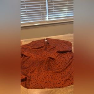 Adrienne poncho top large